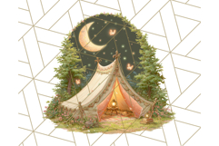 Camping Icons Clipart PNG, Adventure Outdoors Clip Art Product Image 2