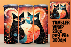 PLAYFUL 20oz Tumbler Design for Customization , Cute Cat Product Image 1