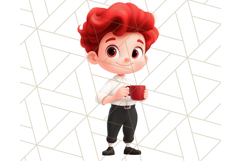 School Teacher Clipart, Boy Teacher PNG, Cute Classroom Art Product Image 19