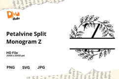Petalvine Split Monogram Product Image 1