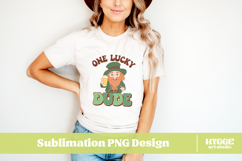 Happy St Patrick&#039;s Day PNG DTF Irish Lucky Leprechaun Beer Product Image 3