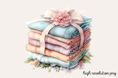 Vintage Antique Sewing Clipart PNG Product Image 1