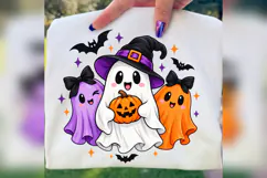 Cute Halloween Ghosts PNG Design, cute halloween ghosts Product Image 3