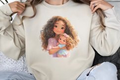 Watercolor Sisterhood Clipart PNG Product Image 1
