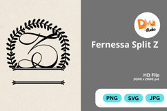 Fernessa Split Monogram Product Image 1