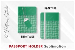 2 Trendy Fashion patterns - Passport Holder sublimation. Product Image 4