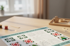 Christmas Quilt Block LaserCut Patterns Wood Wall Art Bundle Product Image 5