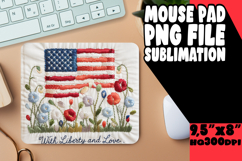 Bright Desk Pad Sublimation Ideas, Patriotic Product Image 1