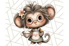 Zoo Animal Occupations PNG, Cute Career Clipart Product Image 2
