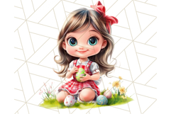 Easter Kids Clipart, Holiday Activities and Craft PNG Product Image 14