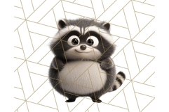 Chunky Kawaii Woodland Critters PNG Clipart, Cute Animals Product Image 2