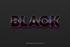 Editable Text Effect for Illustrator. Vector Graphic styles Product Image 1