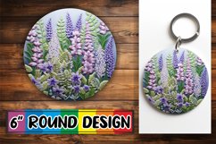 Floral Delight Keychain - 3D Spring Design Product Image 1
