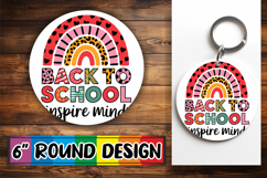 Sublimation Car Coaster Joy, Back To School Product Image 1