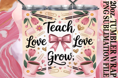 Dreamy escapes 20oz tumbler wrap, Teacher Product Image 1