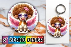 Cheerful Ornaments Circle Design, Valentines Product Image 1
