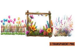 Watercolor Grass Clipart , PNG Product Image 1
