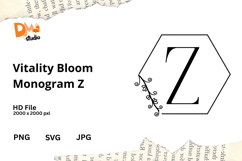 Vitality Bloom Monogram Product Image 1