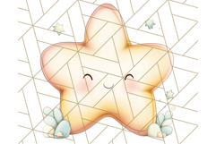 Pastel Plushie Rainbow Clipart PNG, Nursery Baby Animals Png Product Image 2