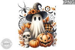 Halloween Ghost Sublimation Design - High Quality 300 Dpi Product Image 1