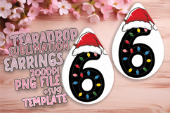 Artistic Teardrop Design for Crafting , Christmas Product Image 1