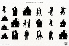 Summer Lover Sillhouette Clipart Product Image 4