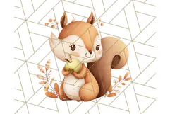 Woodland Apple Orchard Festival PNG Fall Clipart Product Image 2