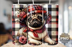 Dog Tumbler Sublimation - 20 Oz Skinny Tumbler Product Image 1