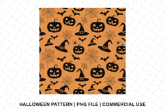 Happy Halloween Pattern Png | Sublimation | Digital Paper Product Image 1