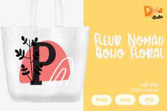 Fleur Nomad Boho Floral Monogram Product Image 1