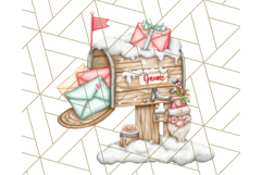 Scandinavian Christmas Gnomes Clipart PNG, Cute Gnome Png Product Image 2