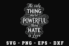 Love Power Svg Design | Love PowerSvg cut files Product Image 1