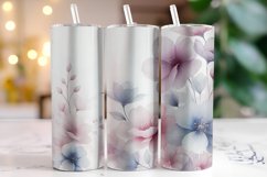 Flowers Tumbler Wrap | Sublimation | Tumblers Product Image 1