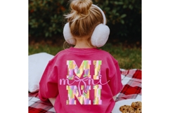 Boho Easter Brushstroke PNG Bundle | 5 Family Names DIY Gift Product Image 12