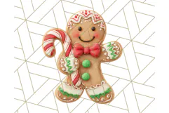 Christmas Cookies Clipart PNG Festive Treats Product Image 2