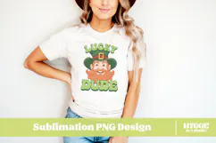 Happy St Patrick's Day PNG DTF Irish Lucky Leprechaun Beer Product Image 3