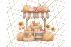 Woodland Autumn Animals PNG Clipart for Fall &amp; Harvest Product Image 2