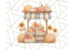 Woodland Autumn Animals PNG Clipart for Fall & Harvest Product Image 2