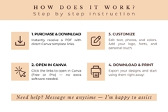 Cute Cookie Care Form Canva Template Product Image 6