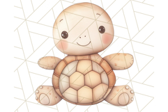 Cute Stuffed Animal Clipart for Nursery Decor Png Product Image 5