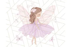 Pastel Purple Fairy Garden Clipart Enchanted Cottagecore Png Product Image 2