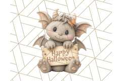 Halloween Costume Parade Clipart PNG with Monsters Clip Art Product Image 2