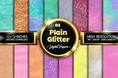 Plain Glitter Digital Papers 02 , Glitter Pattern Product Image 1