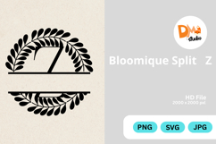 Bloomique Split Monogram Product Image 1