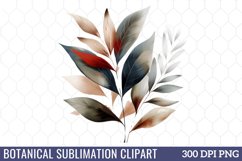 Botanical Sublimation Clipart Product Image 1