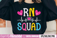 RN Squad SVG Product Image 1