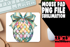 Whimsical Mouse Pad Design Sublimation, Easter Egg Product Image 1