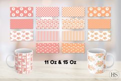 14 Shabby Chic Flowers Mug Sublimation PNG Bundle, Mug Wrap Product Image 2