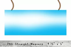 16 oz Ombre Glass Can Sublimation Tumbler Product Image 2
