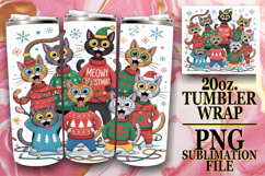 ENCHANTING MOMENTS 20oz TUMBLER WRAP, Funny Cat Product Image 1